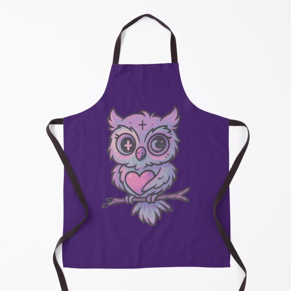 Item preview, Enchanted Pastel Owl with Cosmic Eyes designed and sold by BunnyFogCo.