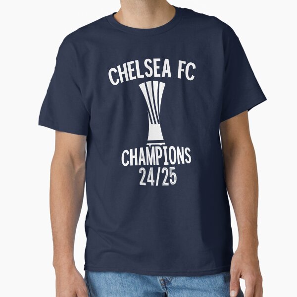 Vista previa del artículo con la obra «Chelsea - Campeón de la Conference League 2024/25», diseñado y vendido por brkvdesign.