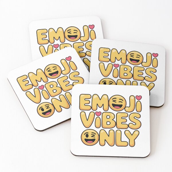 Item preview, EMOJI VIBES ONLY designed and sold by ToastyTales.