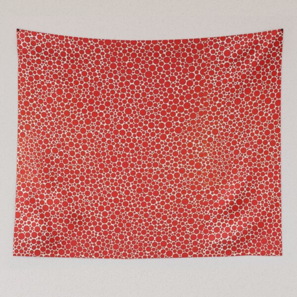 Item preview, red dots designed and sold by Pretty Postcards.