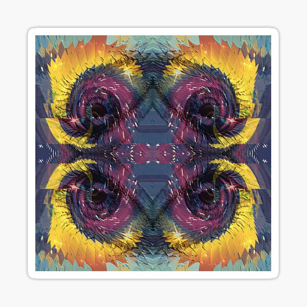 Psychic Eye Pattern Sticker