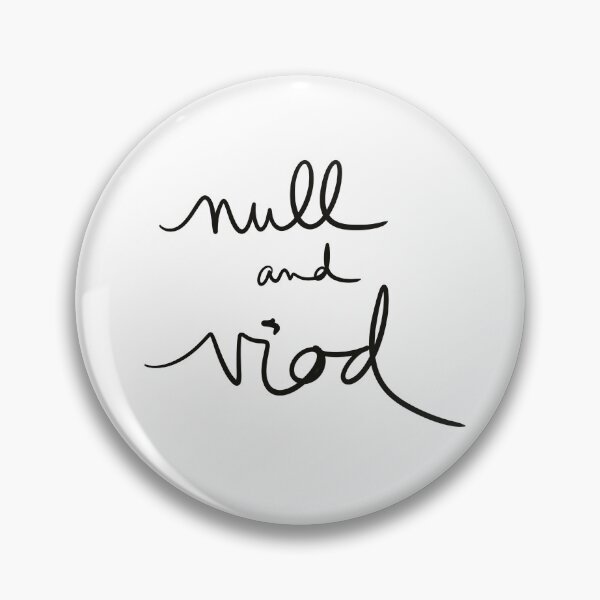 Item preview, Null and Void designed and sold by abeink.