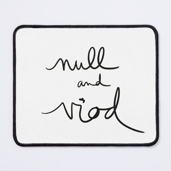 Item preview, Null and Void designed and sold by abeink.