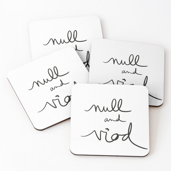 Item preview, Null and Void designed and sold by abeink.
