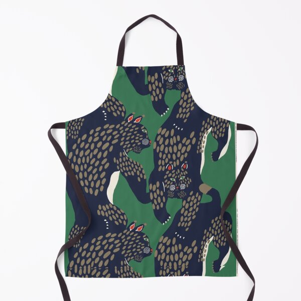 Item preview, blue leopards designed and sold by Pretty Postcards.