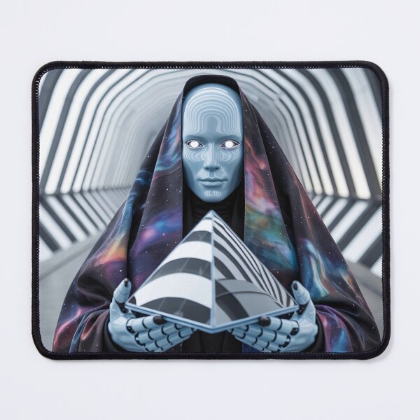 Item preview, Surreal and mysterious galactic robot designed and sold by mystiquelicorne.