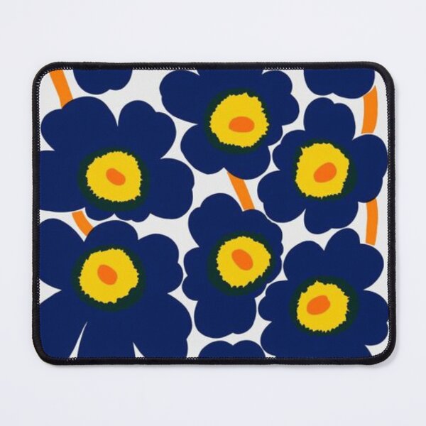 Item preview, blue and yellow flowers designed and sold by Pretty Postcards.