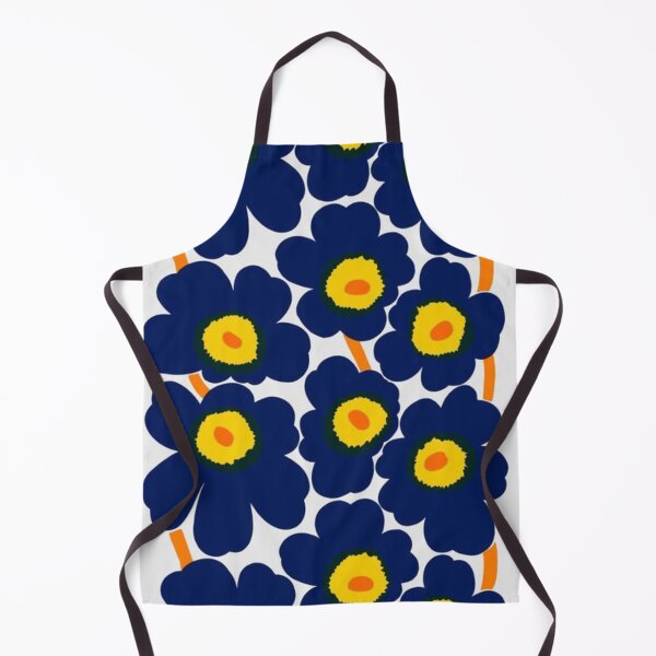 Item preview, blue and yellow flowers designed and sold by Pretty Postcards.