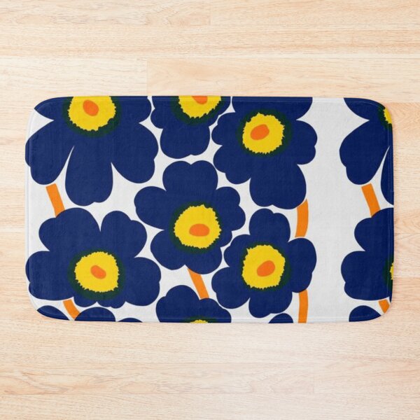 Item preview, blue and yellow flowers designed and sold by Pretty Postcards.