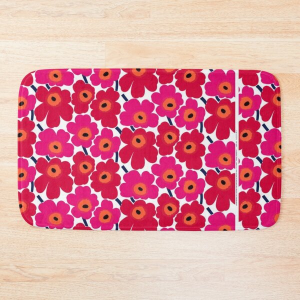 Item preview, red flowers designed and sold by Pretty Postcards.