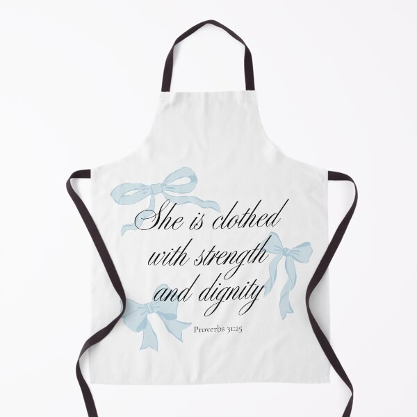 Item preview, She is Clothed (Blue) designed and sold by Lil Bits Art.