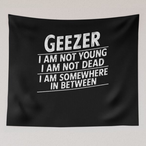 Item preview, Geezer Definition Over the Hill Old Man Gag Joke T-Shirt designed and sold by LookTwice.