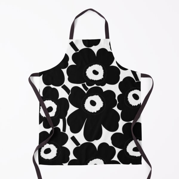 Item preview, black cute flowers designed and sold by Pretty Postcards.