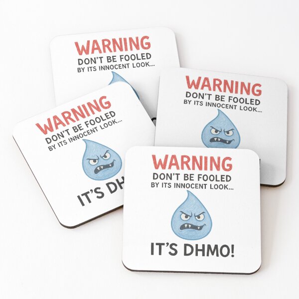 Item preview, Dihydrogen Monoxide Warning – Funny Hand-Drawn Science Joke designed and sold by kidcartoon.