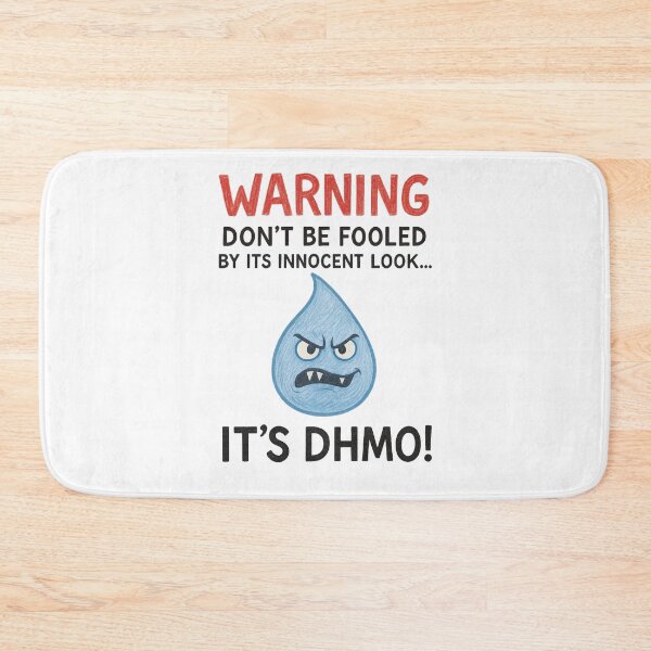 Item preview, Dihydrogen Monoxide Warning – Funny Hand-Drawn Science Joke designed and sold by kidcartoon.