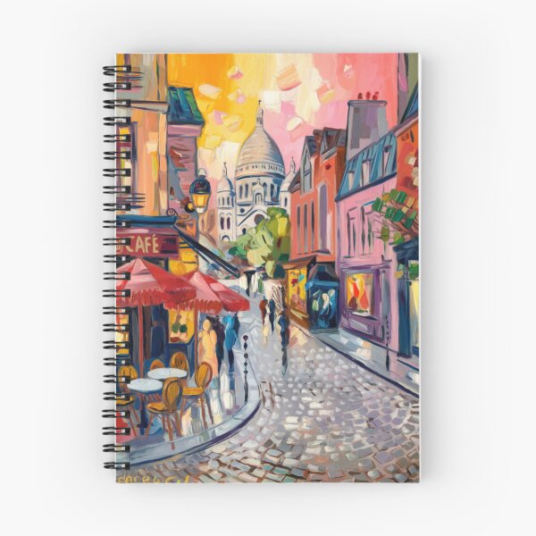 Item preview, Montmartre Paris  – Impressionist Travel Painting. Art By Carraann  designed and sold by CARRAANN.