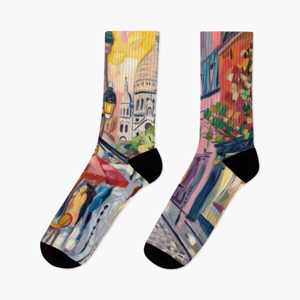 Item preview, Montmartre Paris  – Impressionist Travel Painting. Art By Carraann  designed and sold by CARRAANN.