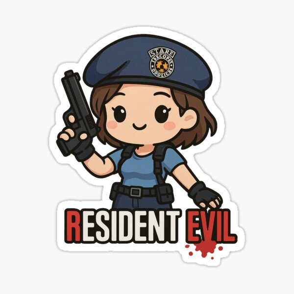 Item preview, Jill Valentine, Resident Evil. designed and sold by sp4cecowboy.
