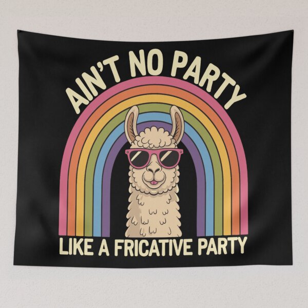 Item preview, Speech Therapy No Party Like A Fricative Party designed and sold by KitonicTees.