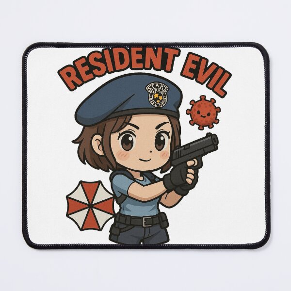 Item preview, Jill Valentine With Umbrella Corp Logo designed and sold by sp4cecowboy.