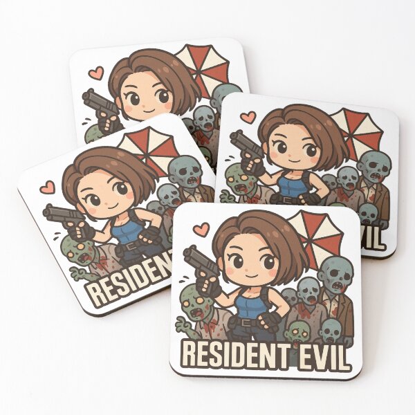 Item preview, Jill Valentine With Zombies designed and sold by sp4cecowboy.