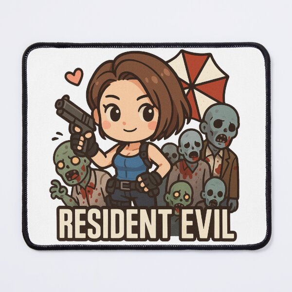 Item preview, Jill Valentine With Zombies designed and sold by sp4cecowboy.