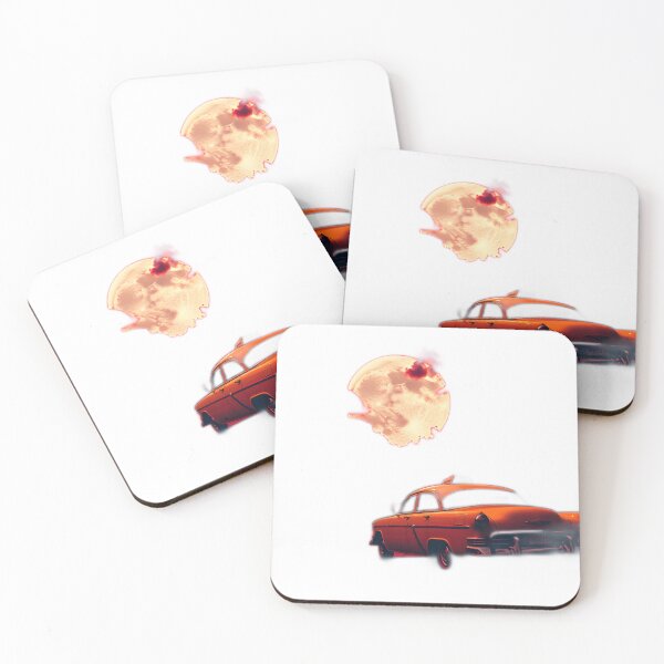 Item preview, Taxi Beneath the Burning Blood Moon Sky designed and sold by harry mac.