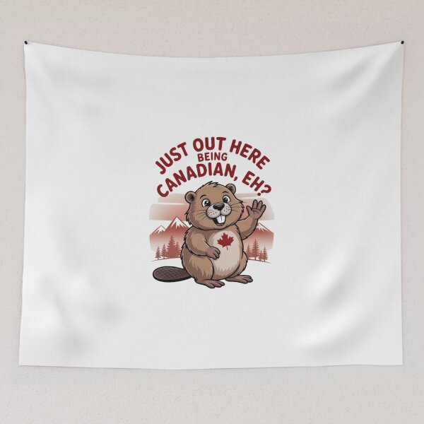 Item preview, JUST OUT HERE BEING CANADIAN, EH? designed and sold by ToastyTales.