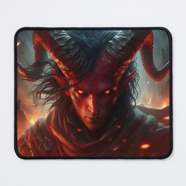 Item preview, Tiefling designed and sold by GalleryBrisArt.