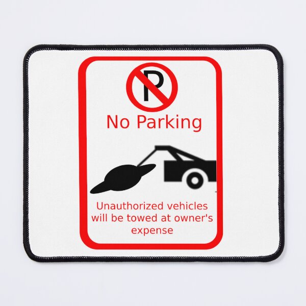 Item preview, No UFO Parking designed and sold by Lithiumseven.