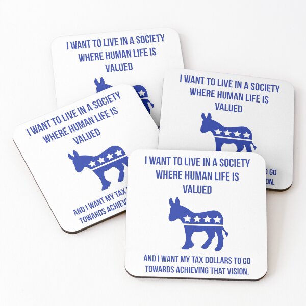 Item preview, I want to live in a society where life is valued.  designed and sold by Rachel the Artist .