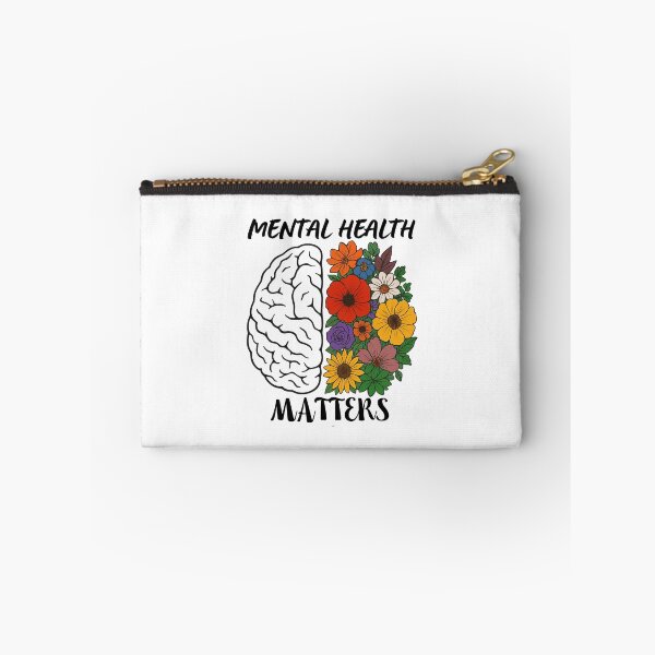 Item preview, Mental Health Matters, Floral Brain, ABA Therapist, Speech Therapy, BCBA designed and sold by Orvista.