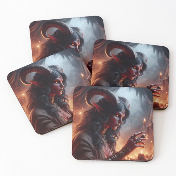 Item preview, Tiefling Succubus designed and sold by GalleryBrisArt.