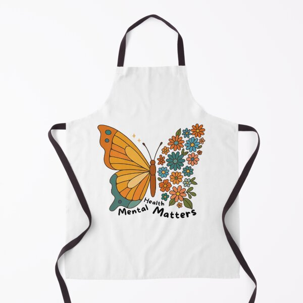 Item preview, Mental Health Matters,Autism Wildflower, Plant Lover, Floral Brain, ABA Therapist, Speech Therapy, BCBA designed and sold by Orvista.