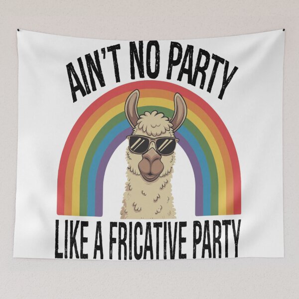 Item preview, Speech Therapy No Party Like A Fricative Party designed and sold by KitonicTees.