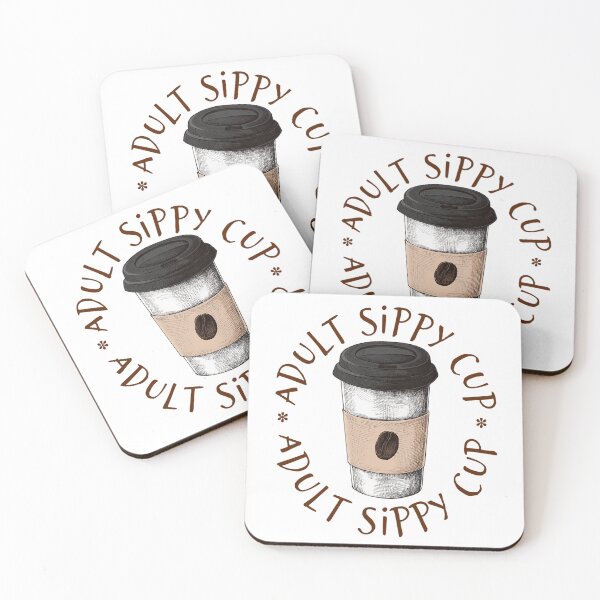Item preview, Adult Sippy Cup! Coffee Lover Gift. designed and sold by SSustainable.
