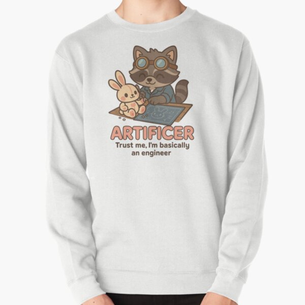 Item preview, Artificer Raccoon – Trust Me, I’m Basically an Engineer designed and sold by OsoKawaii.