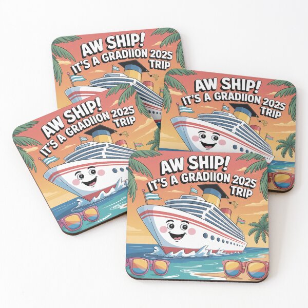 Item preview, Aw Ship It's A Graduation Trip 2025, Graduation Cruise 2025 designed and sold by Dabbing Turtle Designs.