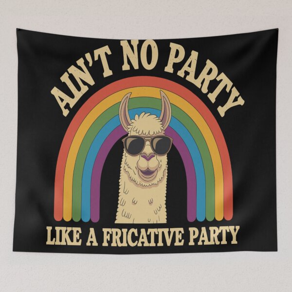 Item preview, Speech Therapy No Party Like A Fricative Party designed and sold by KitonicTees.