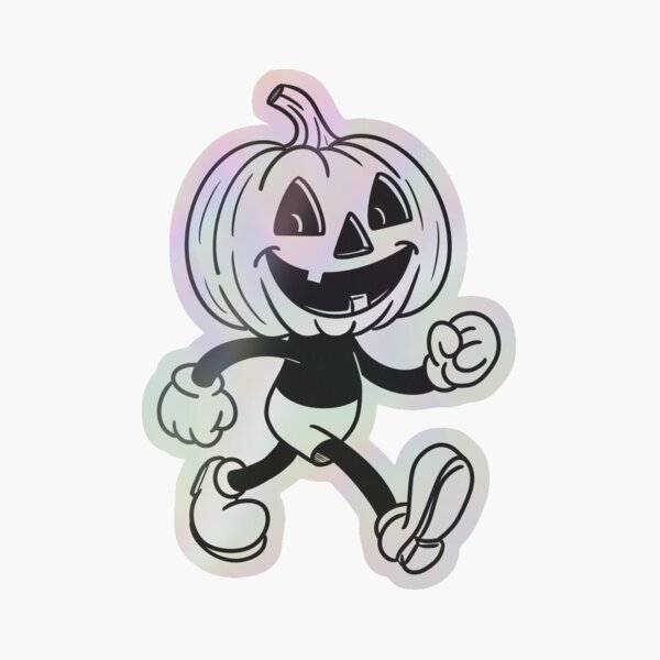 Vista previa del artículo con la obra «Jack-o-Lantern de buen humor», diseñado y vendido por Kate Miller Illustrator.