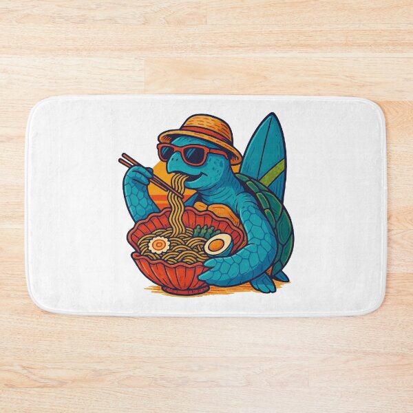 Item preview, Turtle Eating Ramen designed and sold by VelvetRoom.
