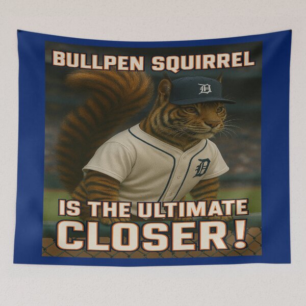 Item preview, Bullpen Squirrel designed and sold by Abducted Treasures.