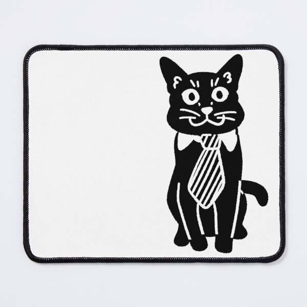 Item preview, Buisness Tie Meme Cat Doodle designed and sold by DumbLittleTart.