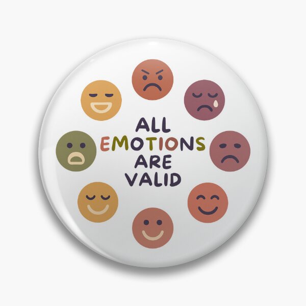 Item preview, All Emotions Are Valid, ABA Therapist, Speech Therapy, BCBA, Mental Health, RBT, AAC  designed and sold by Orvista.