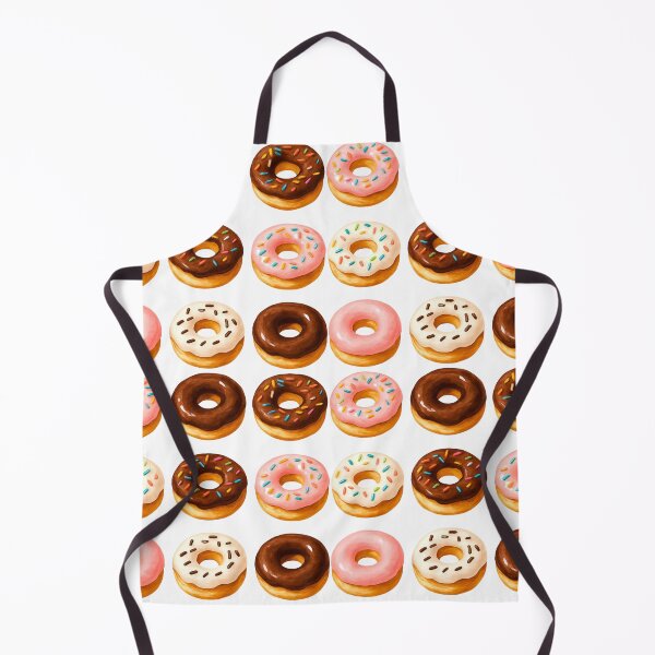 Item preview, Donut Chaos – Sweet & Sprinkled Pattern designed and sold by Soft rot studio.
