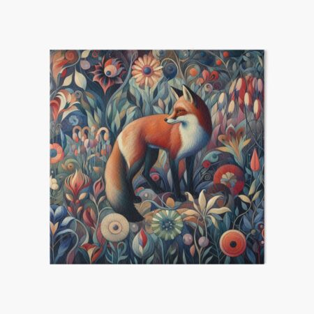 Item preview, Fox in Mystic Meadow designed and sold by MadetoCreate21.