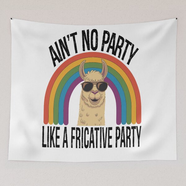 Item preview, Speech Therapy No Party Like A Fricative Party designed and sold by KitonicTees.