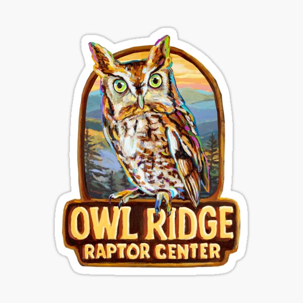 Item preview, Owl Ridge Raptor Center Sticker designed and sold by OwlRidgeRaptor.