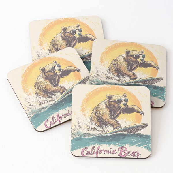 Item preview, Surfing Bear designed and sold by juleseastbitch.