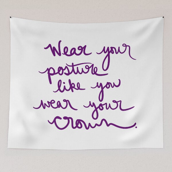 Item preview, Wear posture like you wear your crown. designed and sold by abeink.